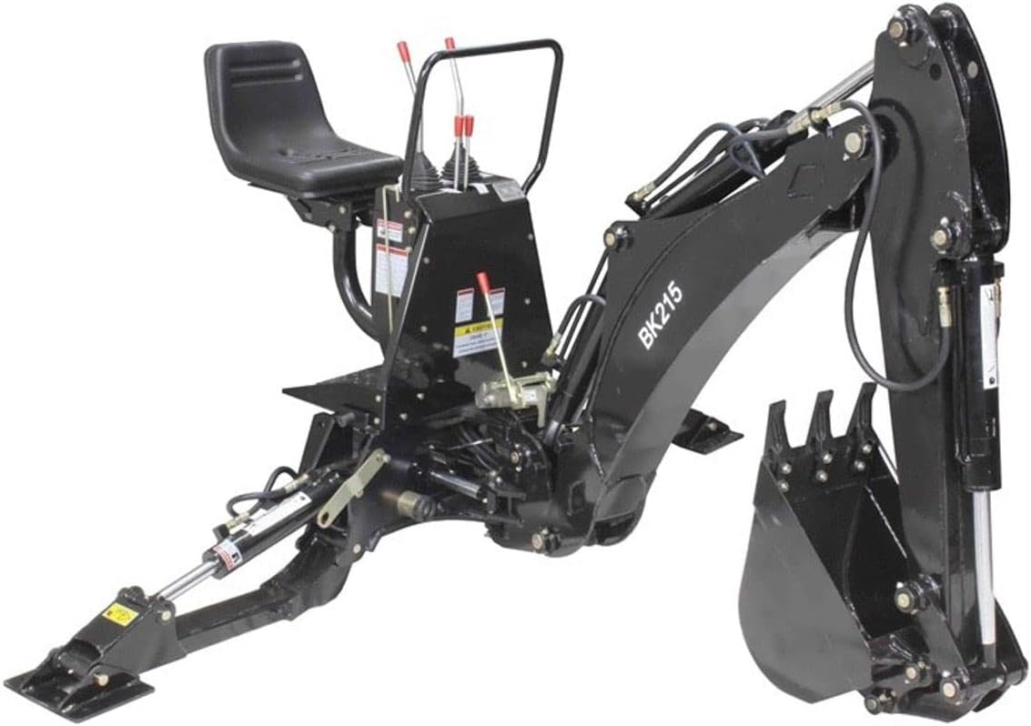 Titan Attachments Backhoe Excavator Attachment 3 Point Cat 1 or 2 BK215