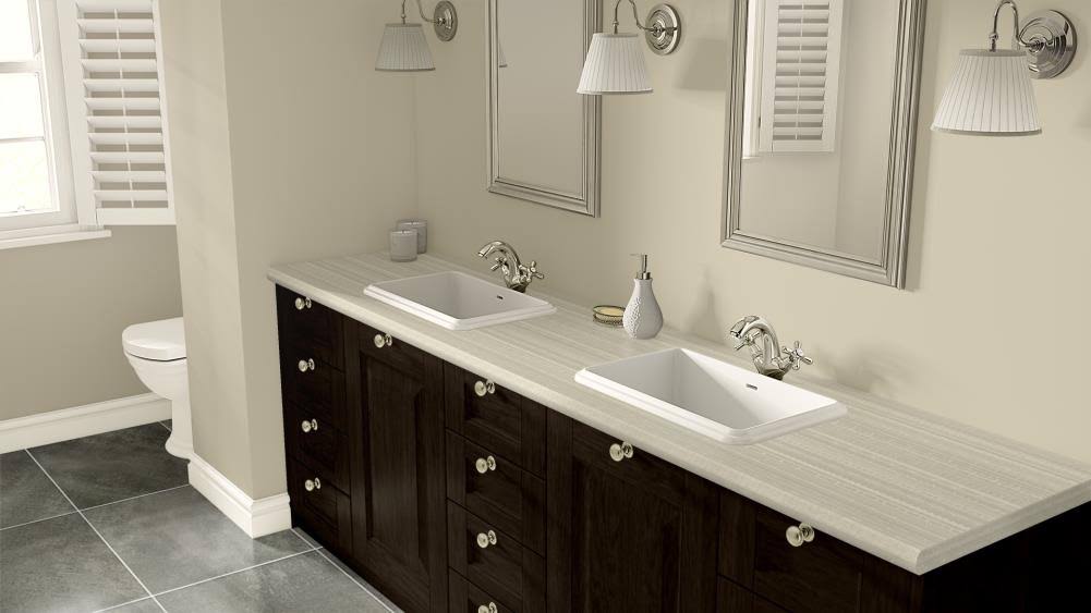 Wilsonart 5 ft. x 12 ft. Laminate Sheet in High Rise with Standard Fine Velvet Texture