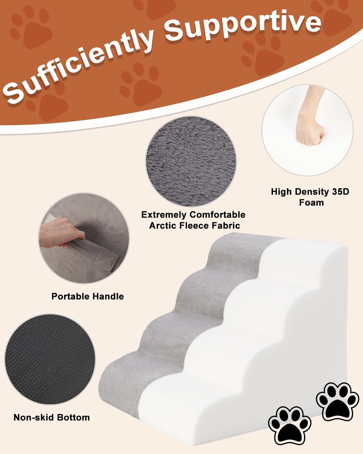 Dog Stairs for Small Dogs,15.7