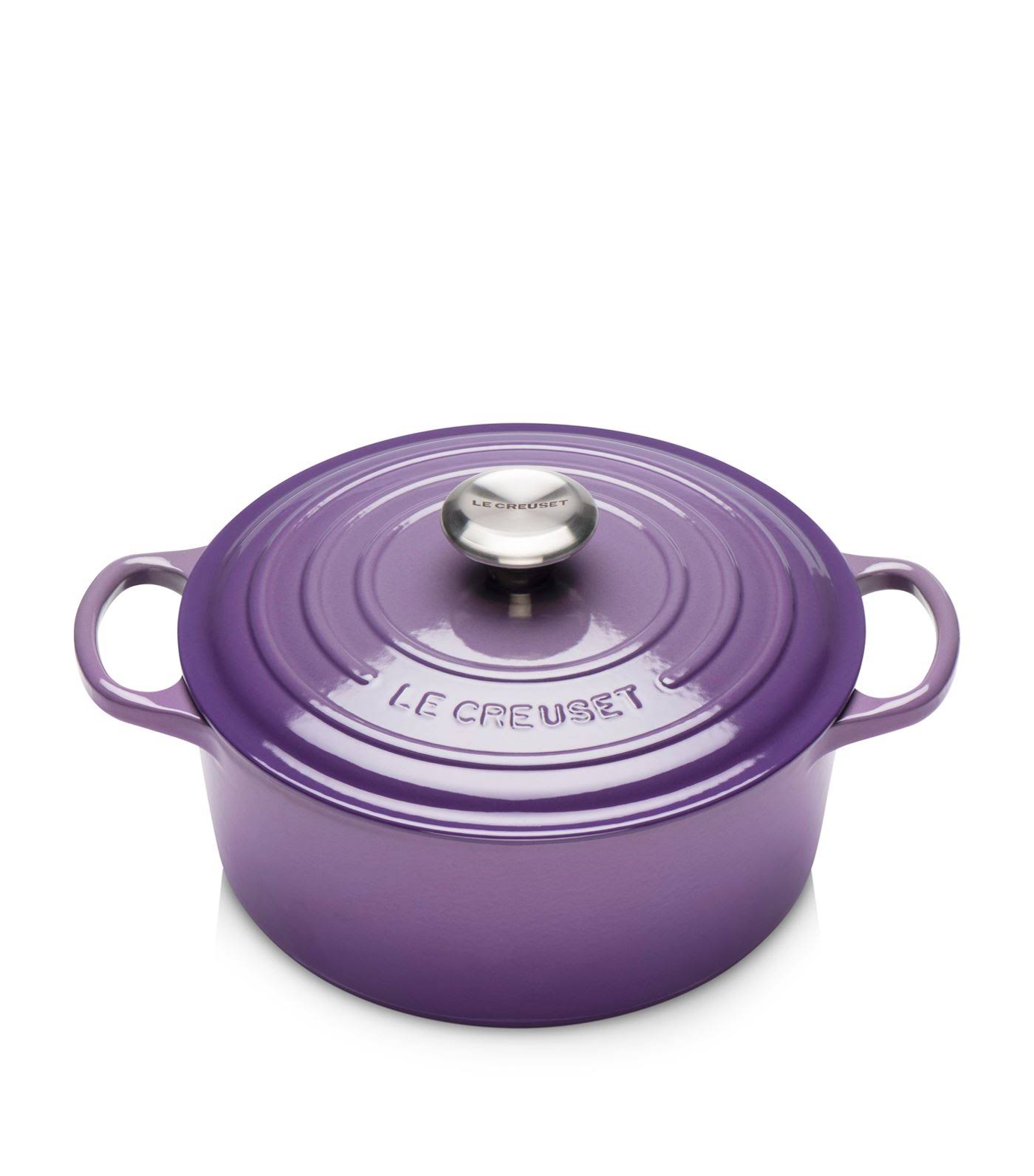 Le Creuset Round Casserole Dish (24cm), Purple