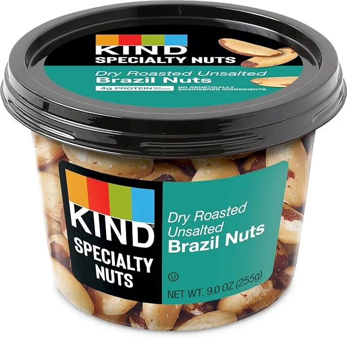 KIND Dry Roasted Unsalted Brazil Nuts