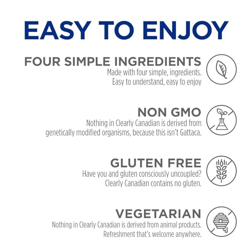 Clearly Canadian Mountain Blackberry Sparkling Water, 11 Fl Oz