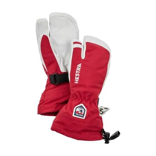 Hestra Army Leather Heli Ski Jr. 3 Finger