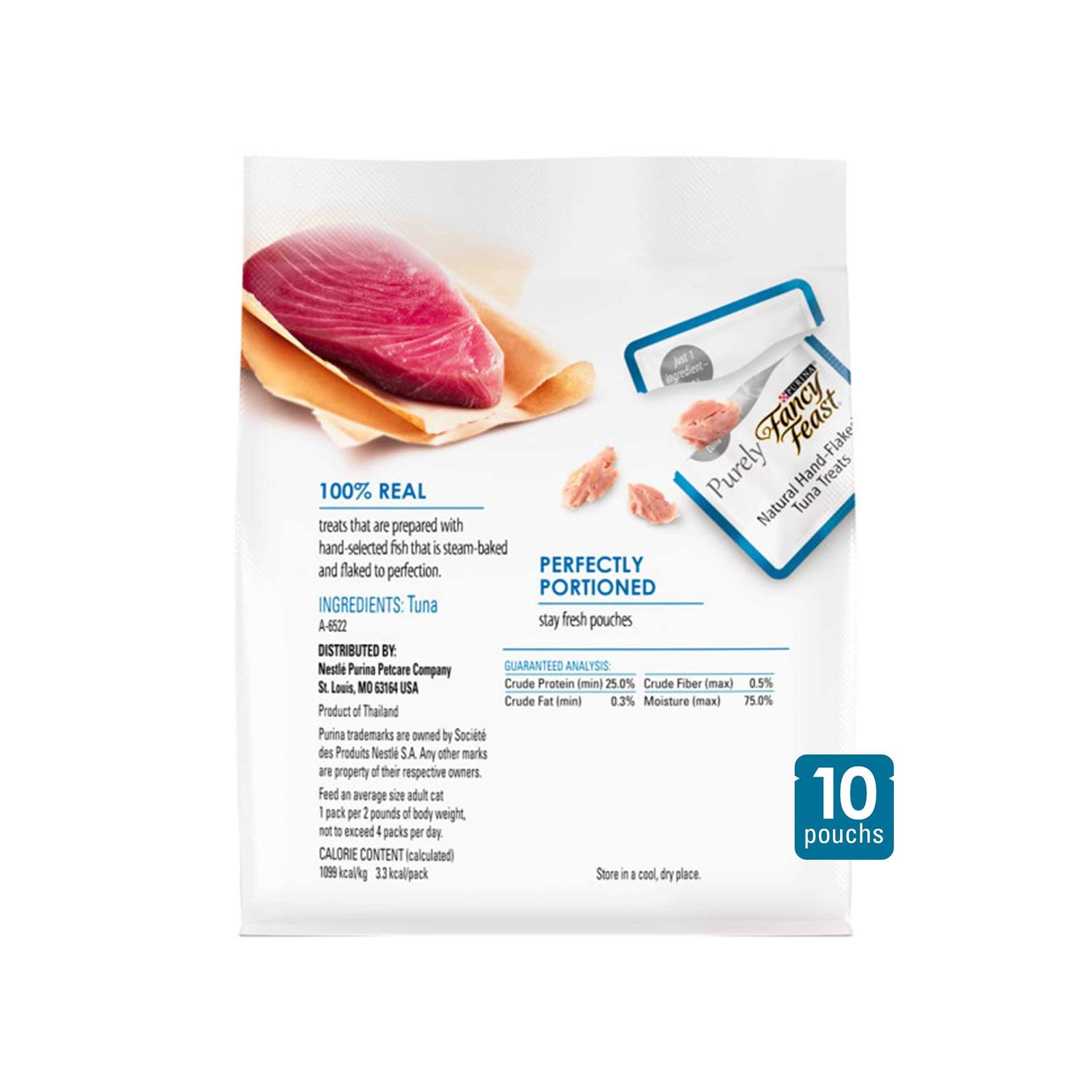 Fancy Feast Purely Natural Hand-Flaked Tuna Cat Treats - Pet Supplies online store