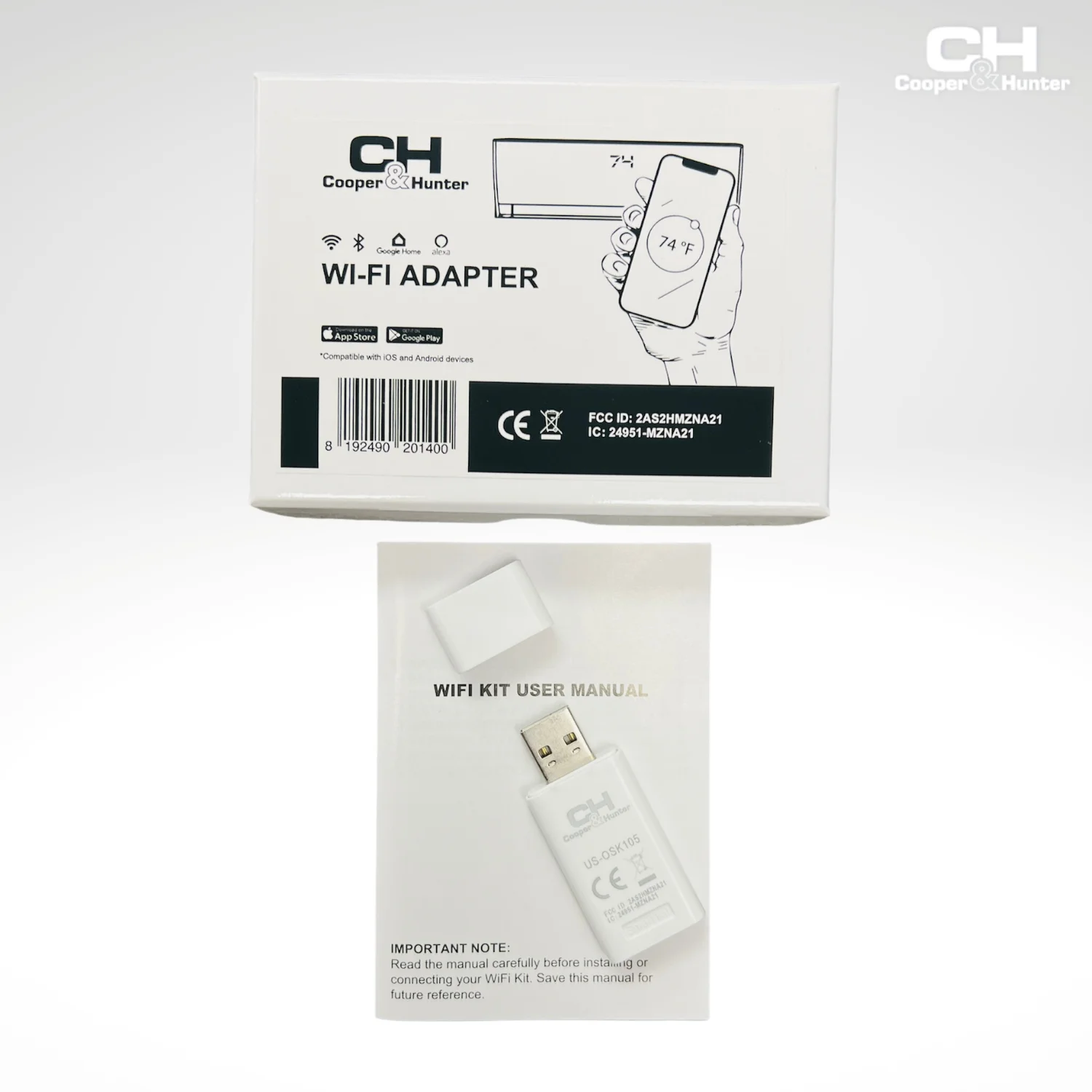 WiFi Module / Adapter for Cooper & Hunter Wall Mounted Mini Split Air Conditioner