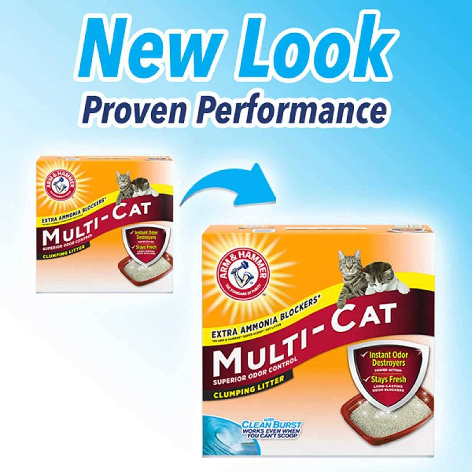 Arm & Hammer Clumping Multi Cat Litter - Pet Supplies online store