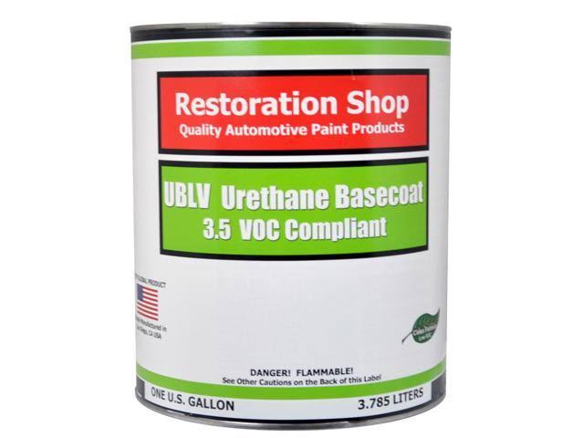 Silver Blue Metallic 1 Gallon Low VOC Urethane Basecoat Car Auto Body Paint