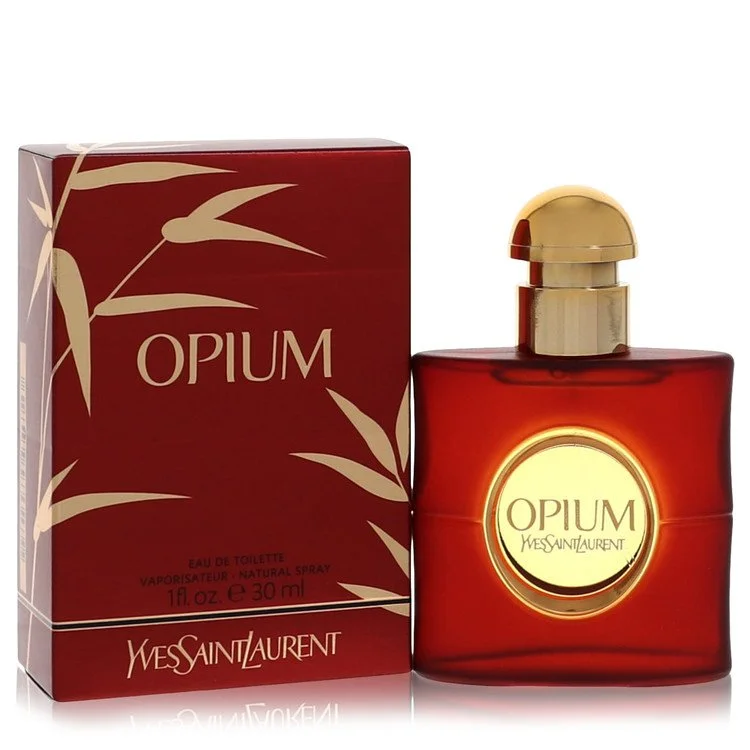 Opium by Yves Saint Laurent Eau De Toilette Spray (New Packaging) 1 oz for Women