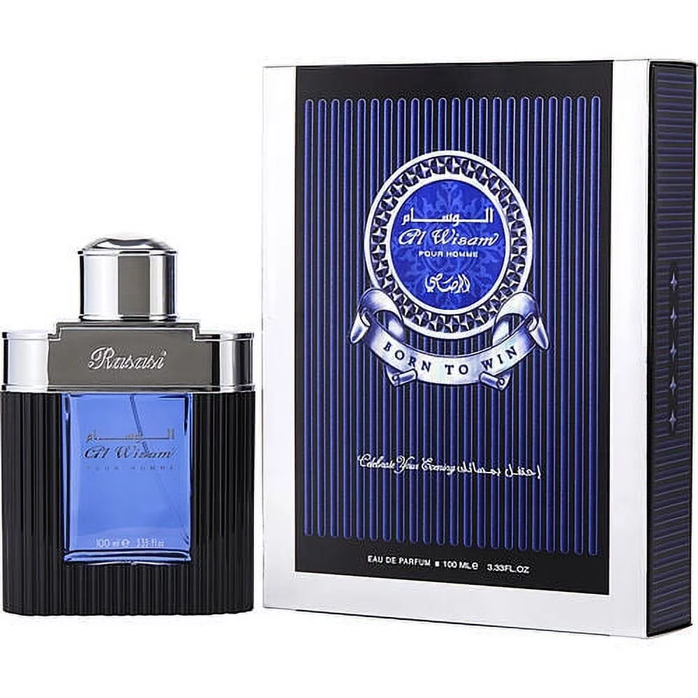 Rasasi Al Wisam Evening by Rasasi Eau De Parfum Cologne Spray 3.3 oz