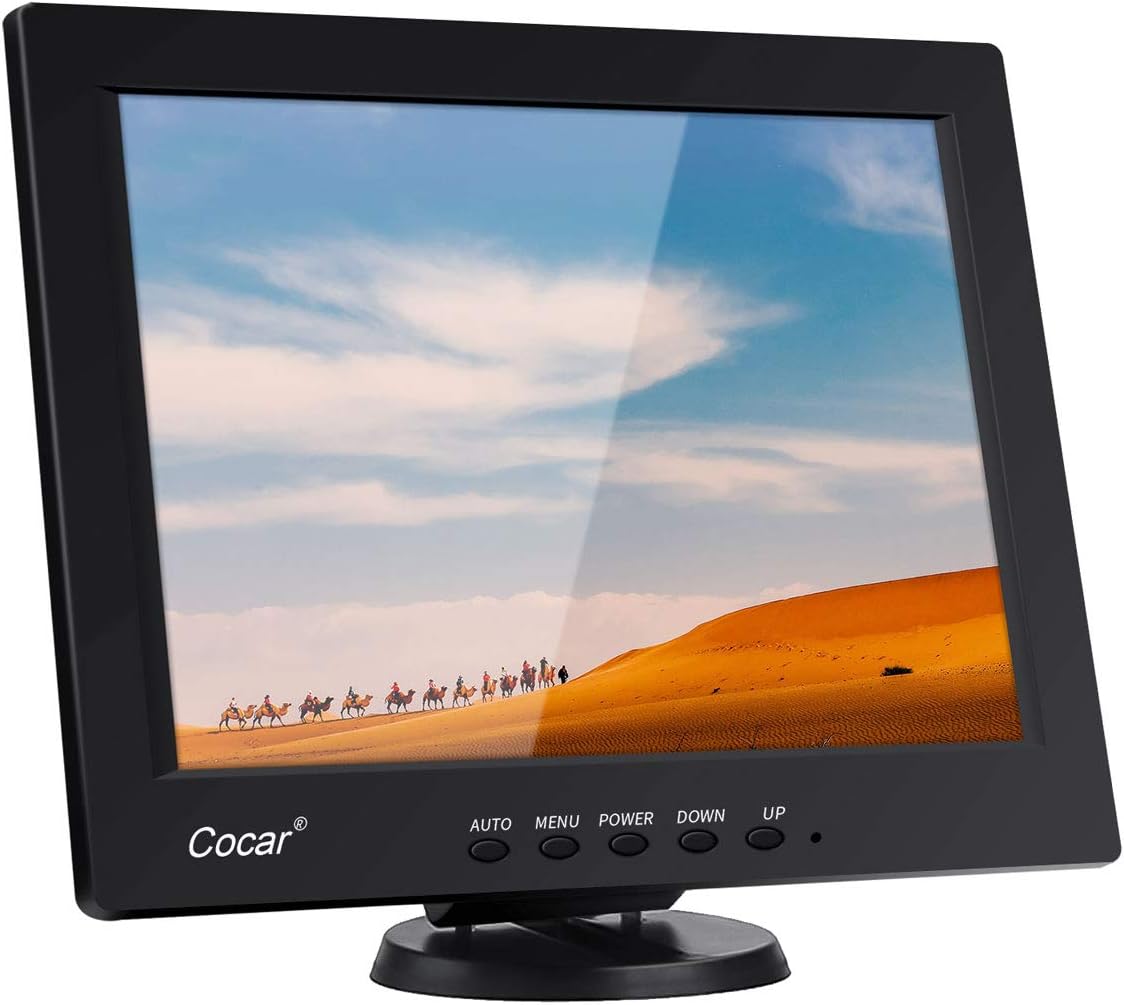 Touchscreen Monitor, 12 Inch LCD Touch Screen Monitor Pos Systems for Restaurants Bar Point of Sale Cashier Coffee Store PC Touchscreen Display VGA USB