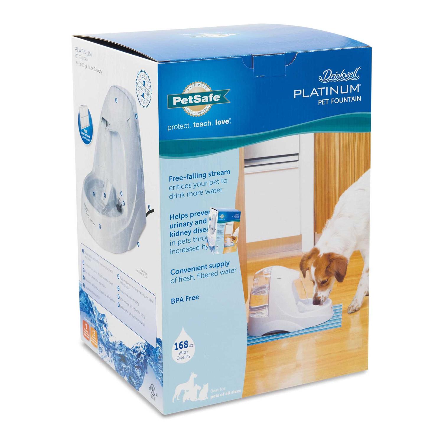 Drinkwell Platinum Pet Fountain PetSafe - Pet Supplies online store