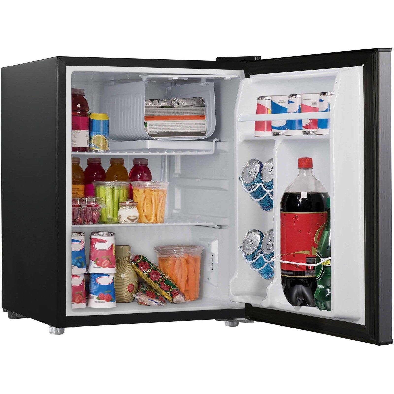 Galanz GL27S5 Single Door Compact Refrigerator - 2.7 cu ft - Stainless Steel