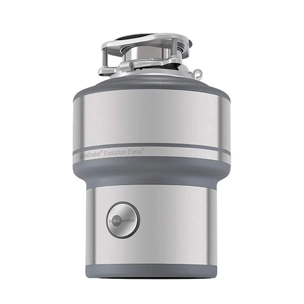 InSinkErator Garbage Disposal, Evolution Excel, Quiet Series, 1.0 HP Continuous Feed, Stainless