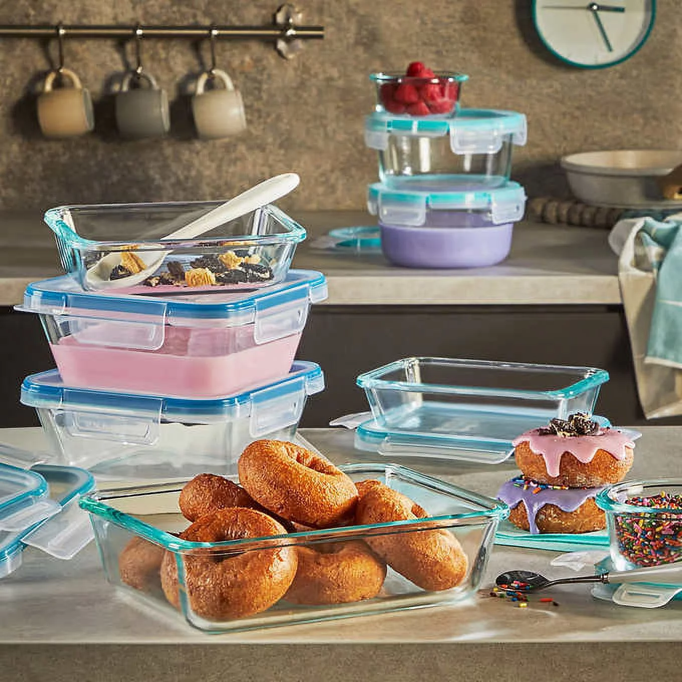 Snapware Pyrex 18-piece Glass Food Storage Set