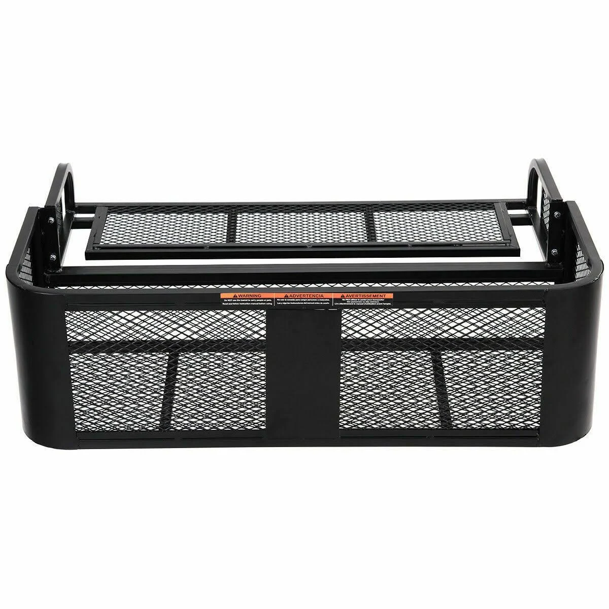 Apontus ATV UTV Universal Rear Drop Basket Rack Steel Cargo Hunting