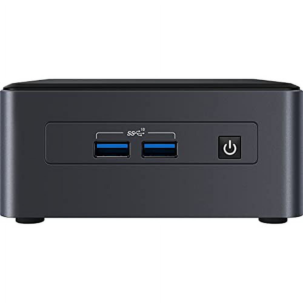Intel NUC 11 Pro Mini Desktop PC Black i3-1115G4 2-Core, 4GB RAM, 256GB PCIe SSD + 1TB HDD (2.5), UHD, 2 Thunderbolt 3 (Type-C), WiFi 6, BT, Ethernet LAN (RJ-45), Win 10 Pro w/Hub
