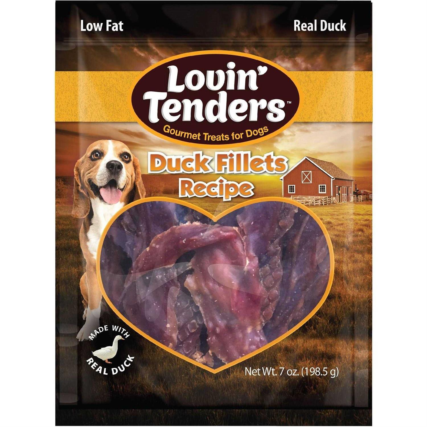 Lovin Tenders Duck Jerky Dog Treat - Pet Supplies online store