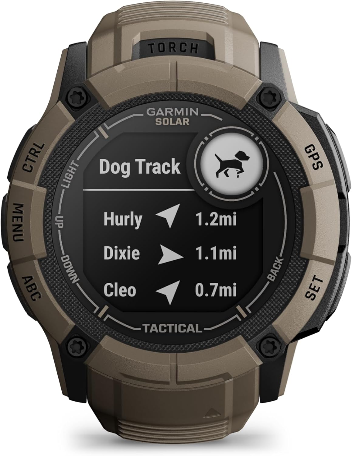 Garmin Instinct 2X Solar - Tactical Edition Coyote Tan, Rugged Outdoor GPS Smartwatch for Men, Ballistics Calculator, Solar Charging Capability Built-in Flashlight Smart Watch Bundle with Accessories