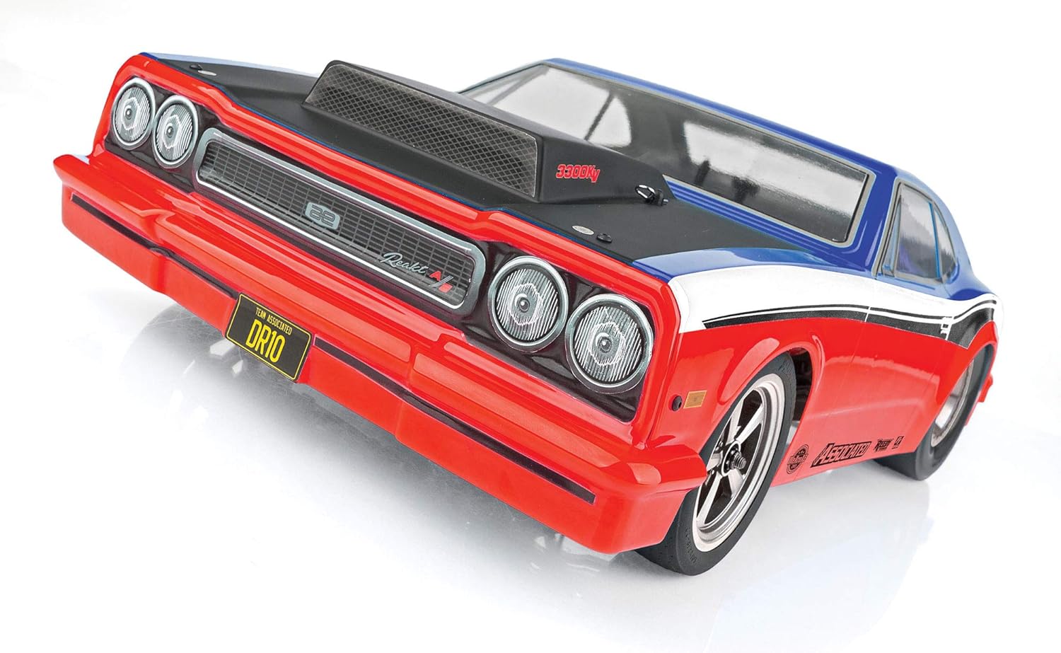 Team Associated 1/10 DR10 2 Wheel Drive Drag Race Car Team Kit ASC70027 Cars Elec Kit 1/10 On-Road