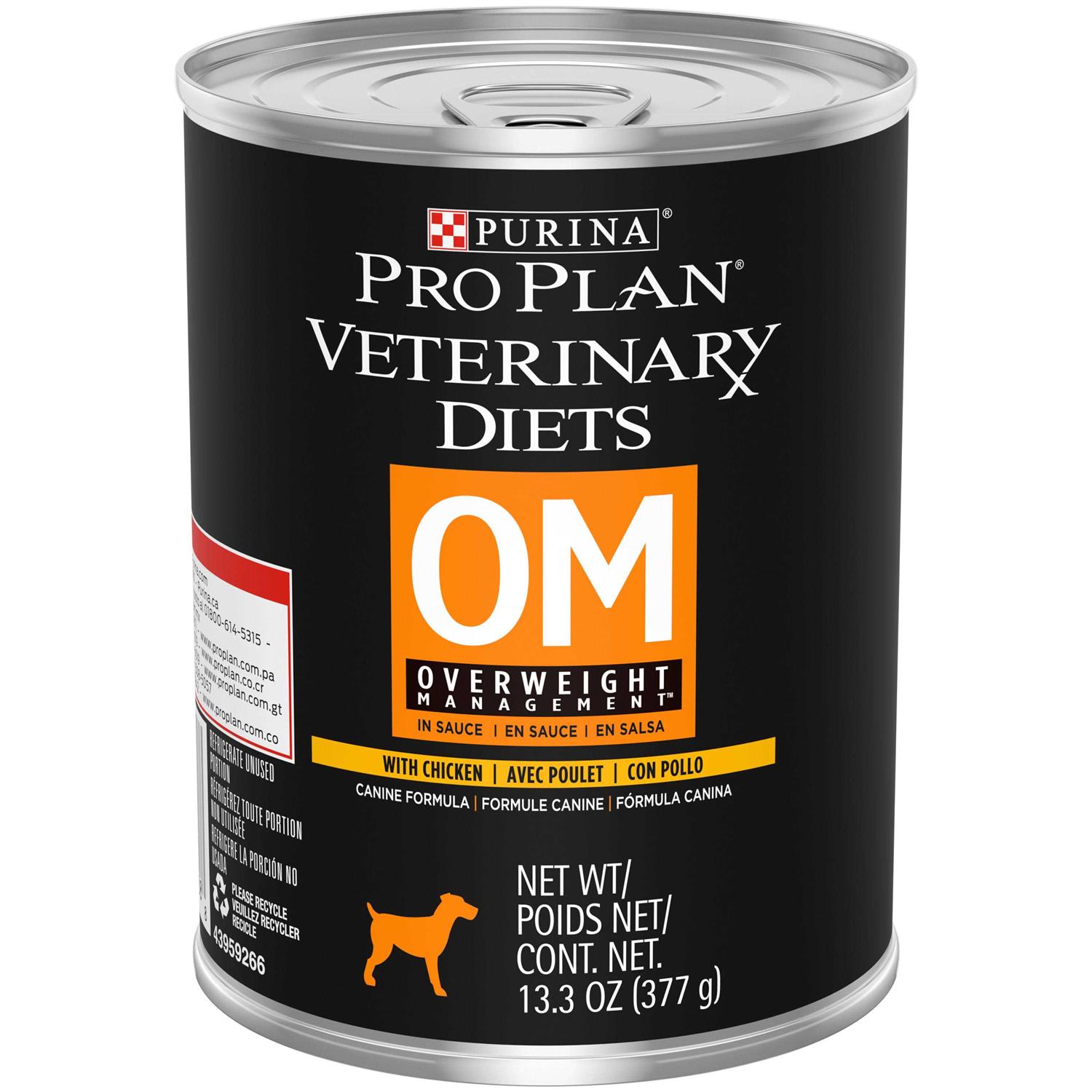 Purina Pro Plan Veterinary Diets OM Overweight Management Formula Canned Dog Food - Pet Supplies online store