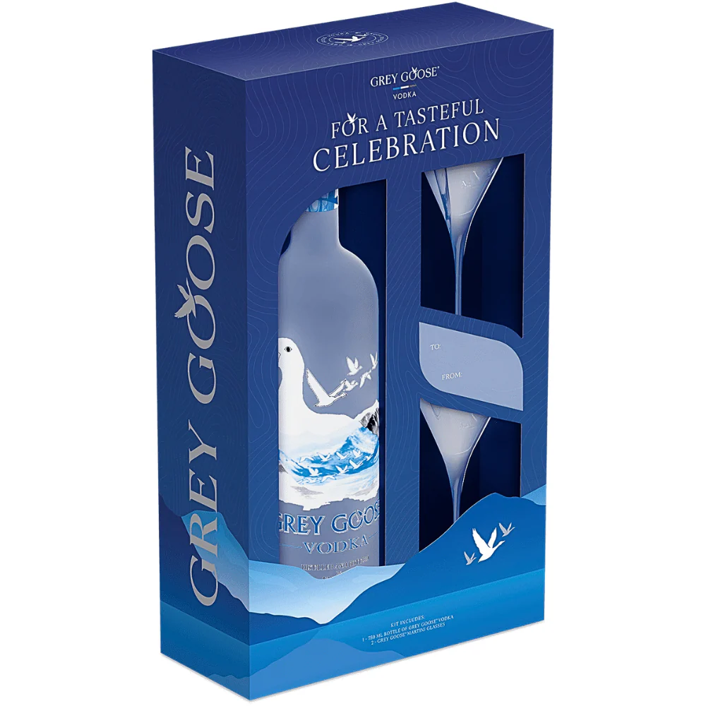Grey Goose Vodka X Martini Gift Set - Nestor Liquor