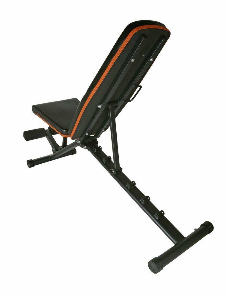 Gymenist Exercise Bench Adjustable Foldable Compact and Easy to Carry No Assembly Needed