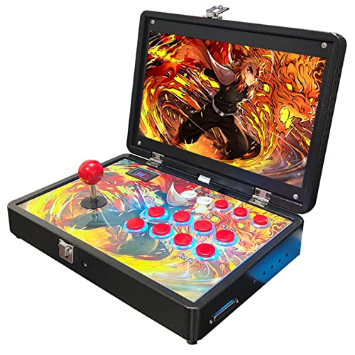 30000 in 1 Portable Arcade Game Console 14-inch HD Screen Single Player Pandoras Box 70S,Retro Video Game Machine 9000mAh Search/Hide/Save/Load/Pause Games