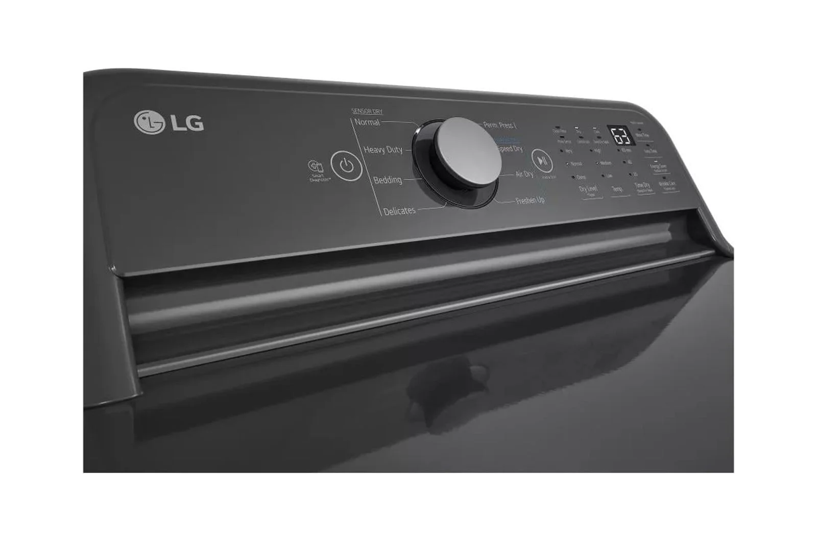 LG DLG7151M  FRONT LOAD GAS DRYER Black