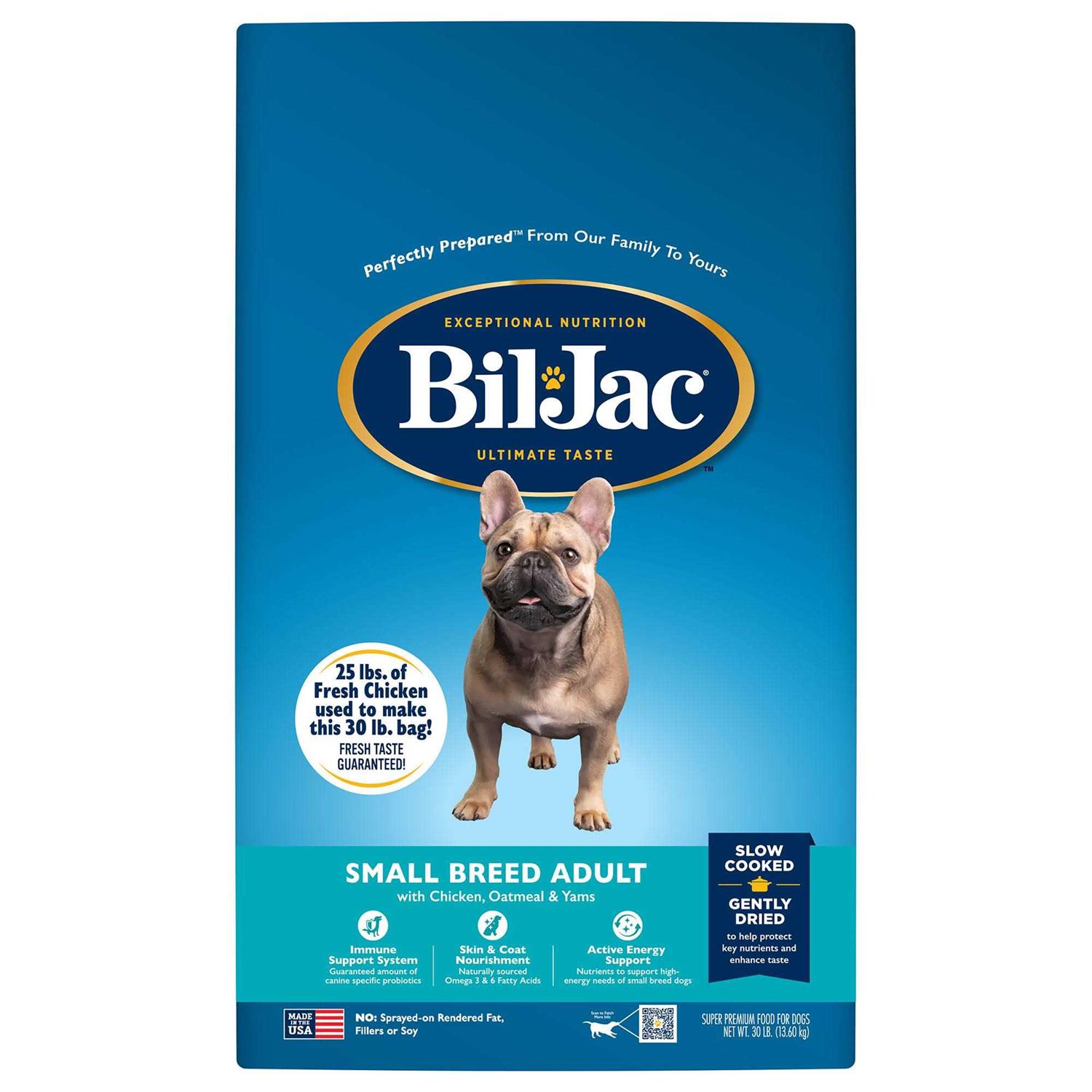 Bil-Jac Small Breed Adult Dry Dog Food - Pet Supplies online store