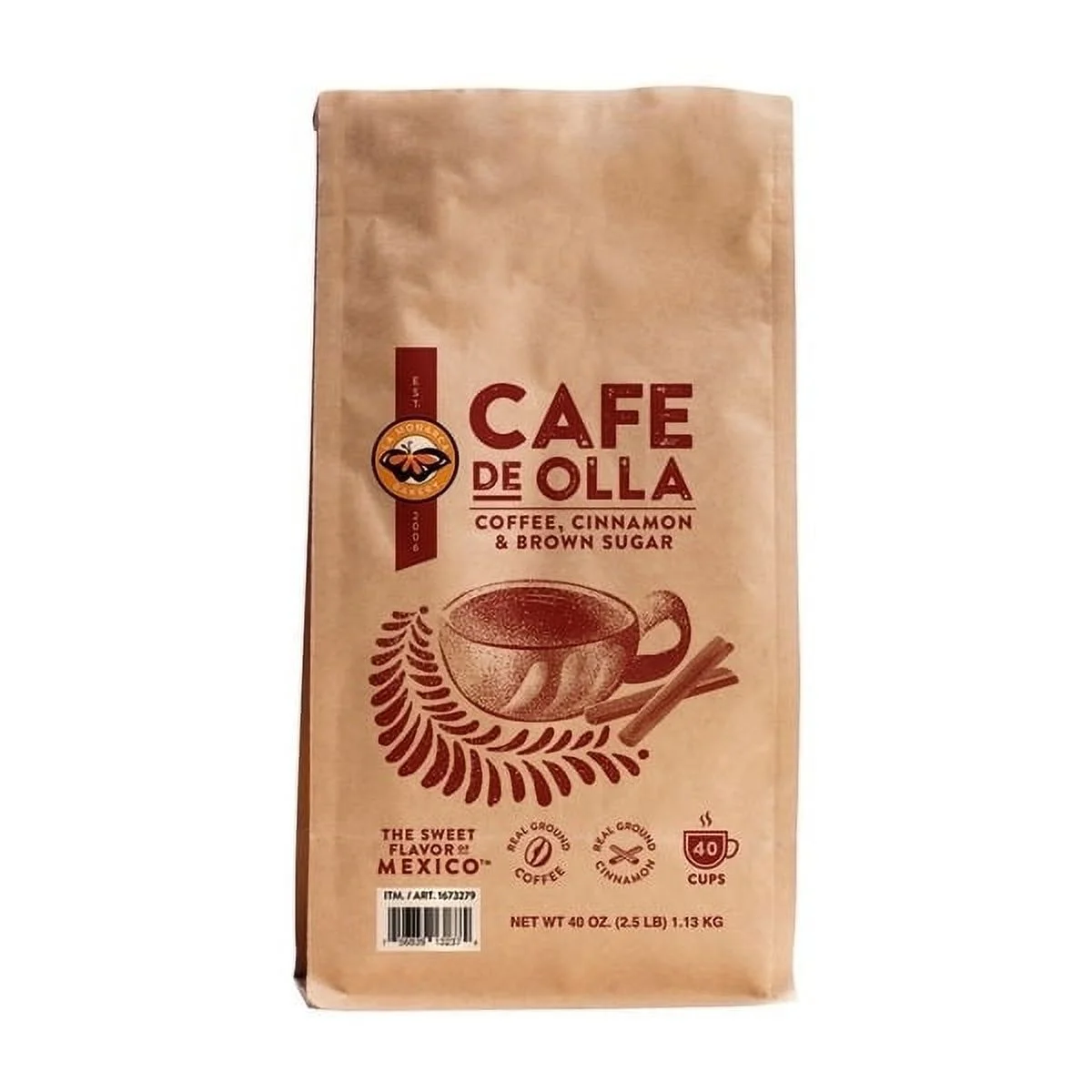 La Monarca Bakery Cafe De Olla, 40 Ounce