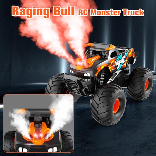 Remote Control Car Monster Truck Toys,4WD Waterproof Off-Road RC Cars for All terrian,1:16 Amphibious Hobby Pick-up Truck Toy Vehicle Gifts for Boys Girls Presents Age 8 9 10 11 12+