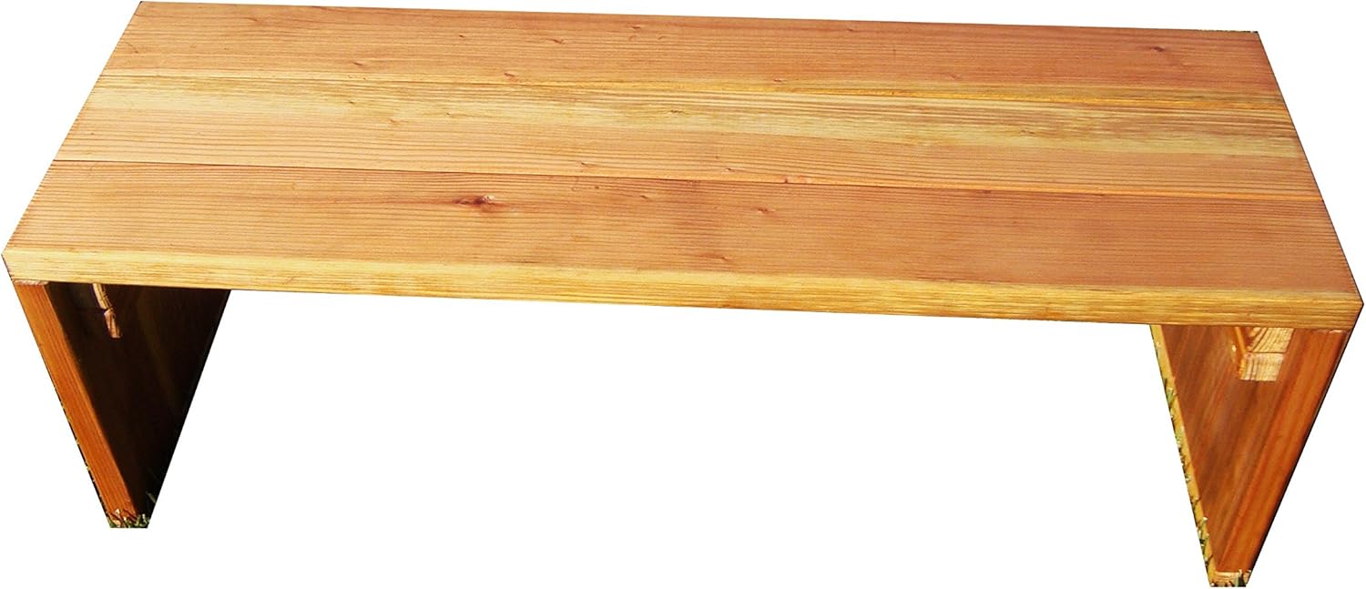 Solid Bench, 4', Clear