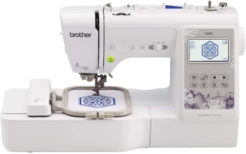 Brother SE600 Sewing and Embroidery Machine, 80 Designs, 103 Built-In Stitches, Computerized, 4