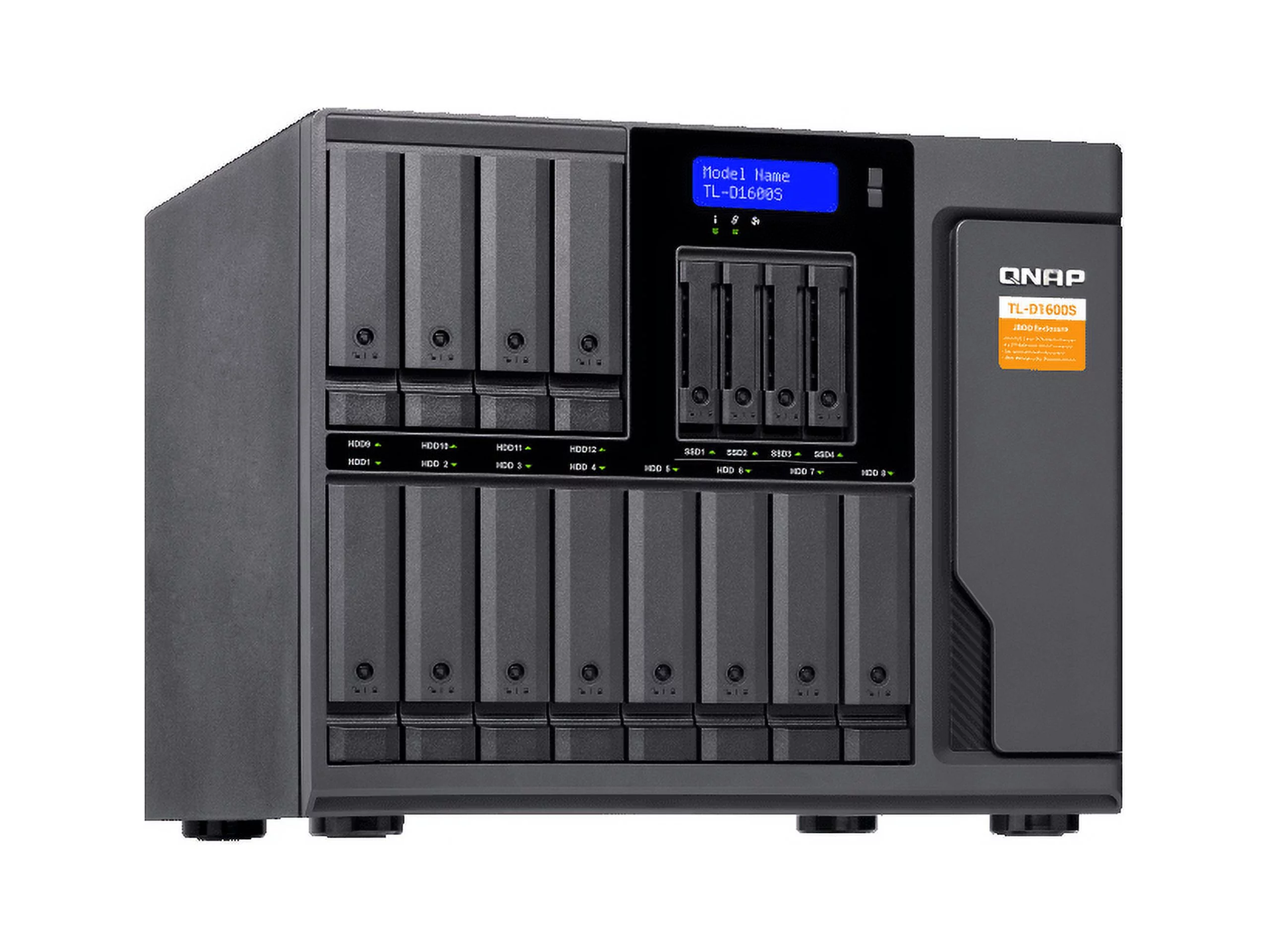 TL-D1600S-US QNAP 16-bay desktop SATA JBOD expansion unit