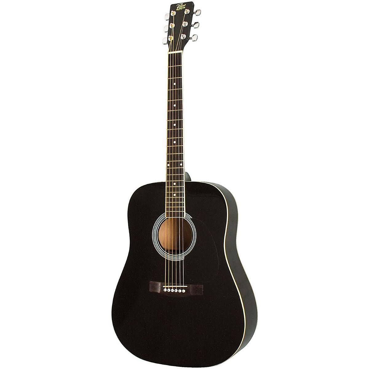 Rogue RA-100D Dreadnought Acoustic Guitar - Black