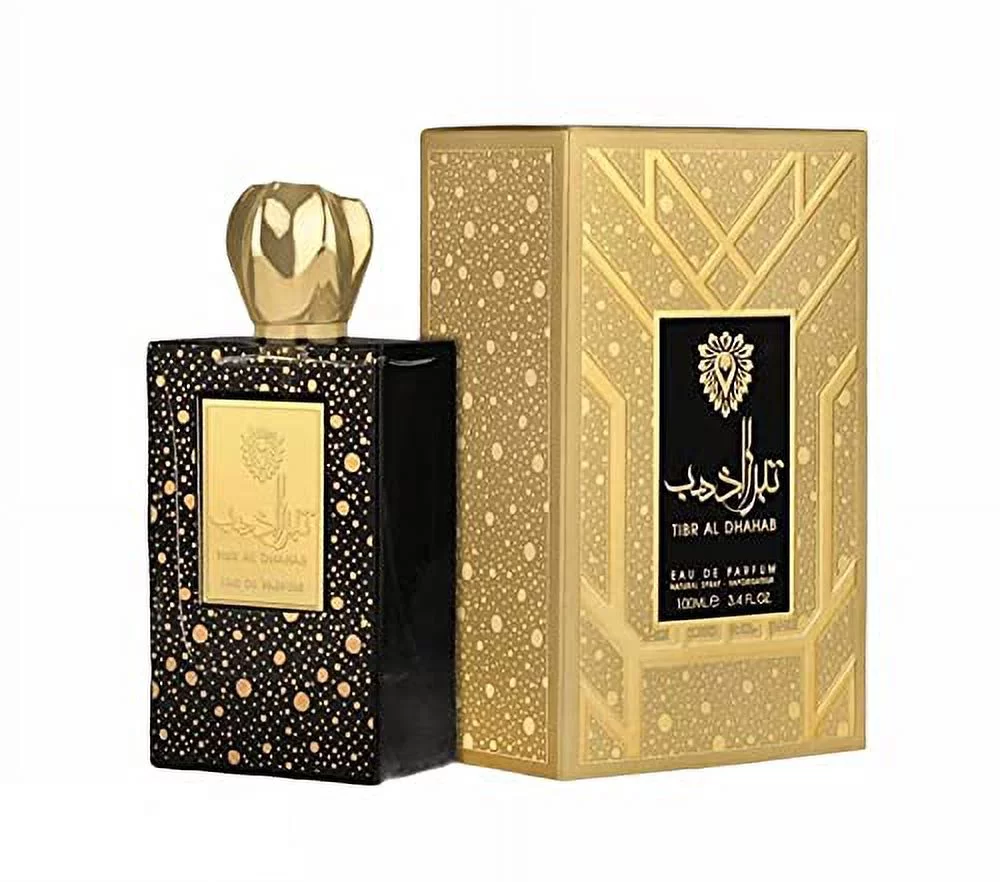 Lattafa Perfumes Tibr Al Dhahab EDP Perfume By Ard Zaafaran: 100ml High End Special Rich Premium Fragrance
