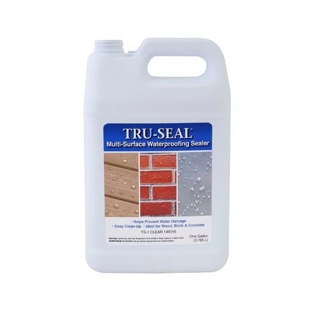 True Value Mfg TS1-GL Multi-Surface Waterproofing Sealer, Clear, 1-Gal. - Curated Treasures Market