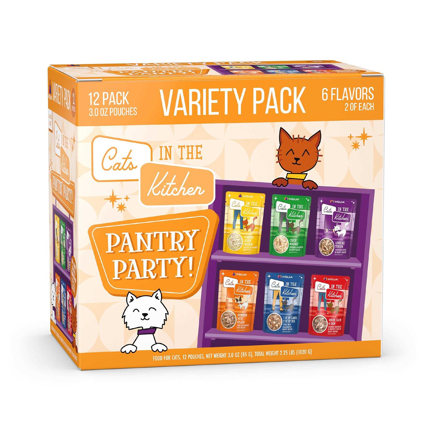 Weruva Cat Food Cats in the Kitchen Variety Pack Pouch - Pet Supplies online store