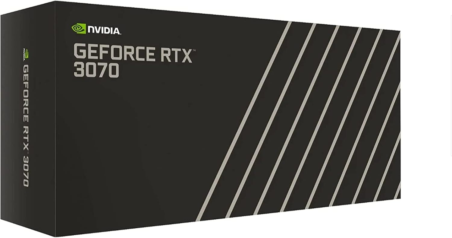 NVIDIA GeForce RTX 3070 8GB GDDR6 PCI Express 4.0 Graphics Card - Dark Platinum and Black