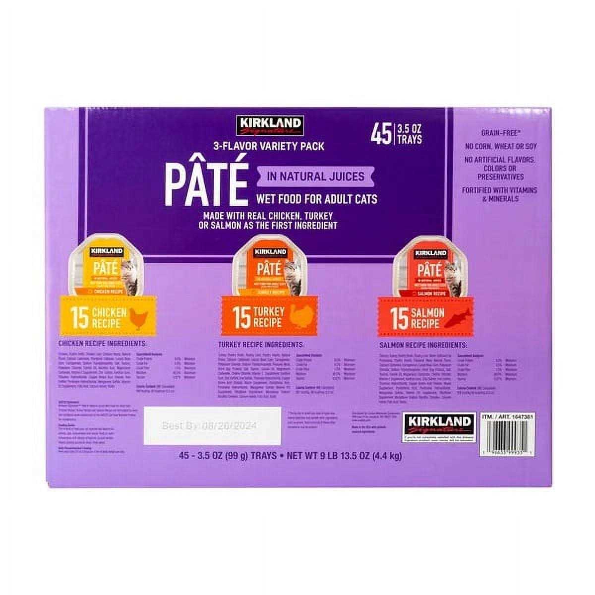 Kirkland Signature Pate Cat Food Variety - Pet Supplies online store