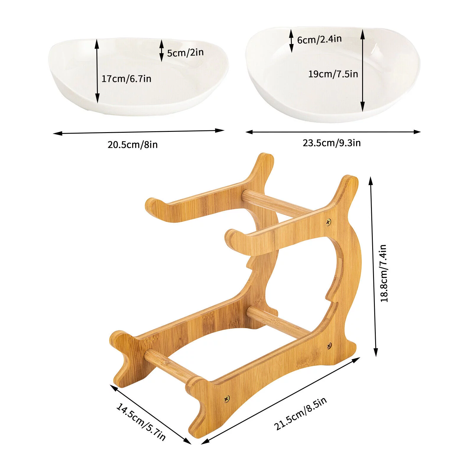 Miumaeov 2-Tier Kitchen Countertop Fruit Bowl Fruit Basket for Vegetables & Fruits 3Color