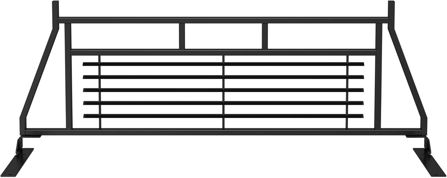 ARIES 111000 Classic Heavy-Duty Black Steel Truck Headache Rack Cab Protector, Select Chevrolet, Ford, Dodge, GMC, Ram