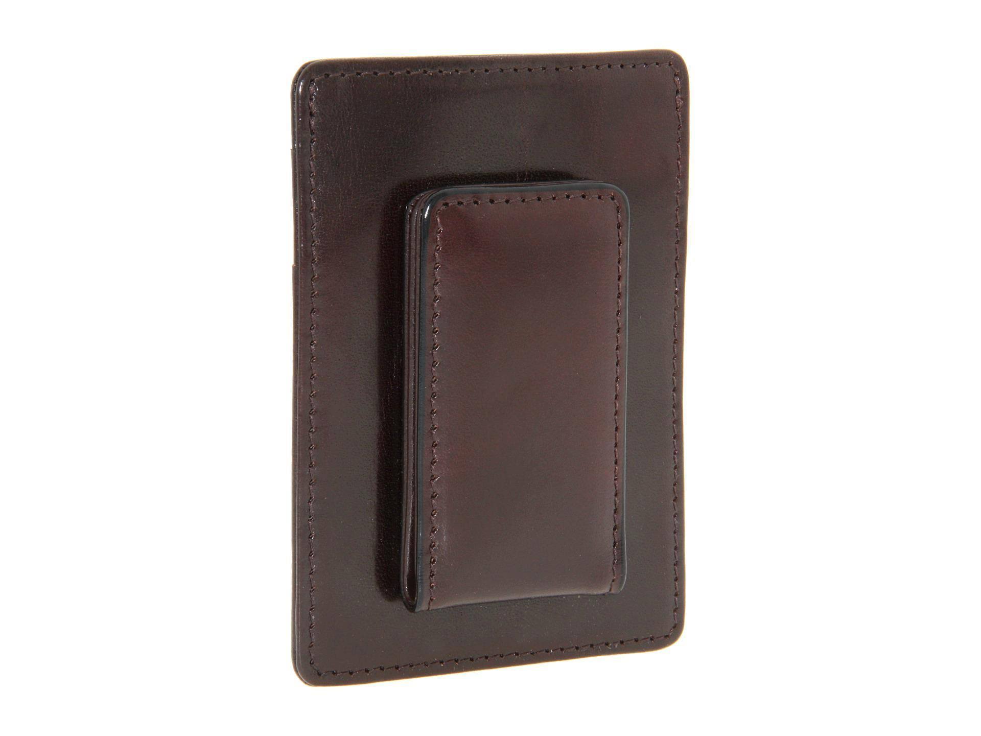 Bosca Deluxe Front Pocket Wallet Old Leather - Cognac