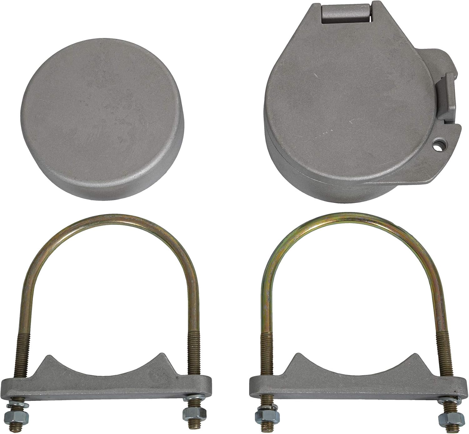 Buyers Products CC400 PVC Conduit Carrier Kit, 4 Inch Diameter , White Pack of 2