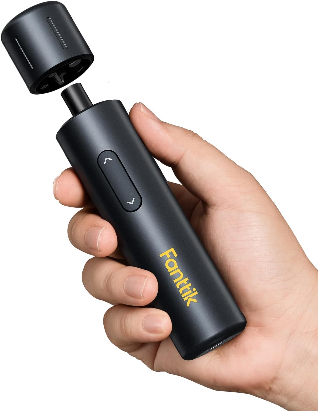 Fanttik NEX S1 Capsule 3.7V Cordless Screwdriver, Electric Screwdriver, Max 5 N.m, 320 RPM Motor, 5 Pcs Double-Ended Bits, Compact Design, LED Light, 1/4''Hex, Idea Tool for Furniture, Appliances