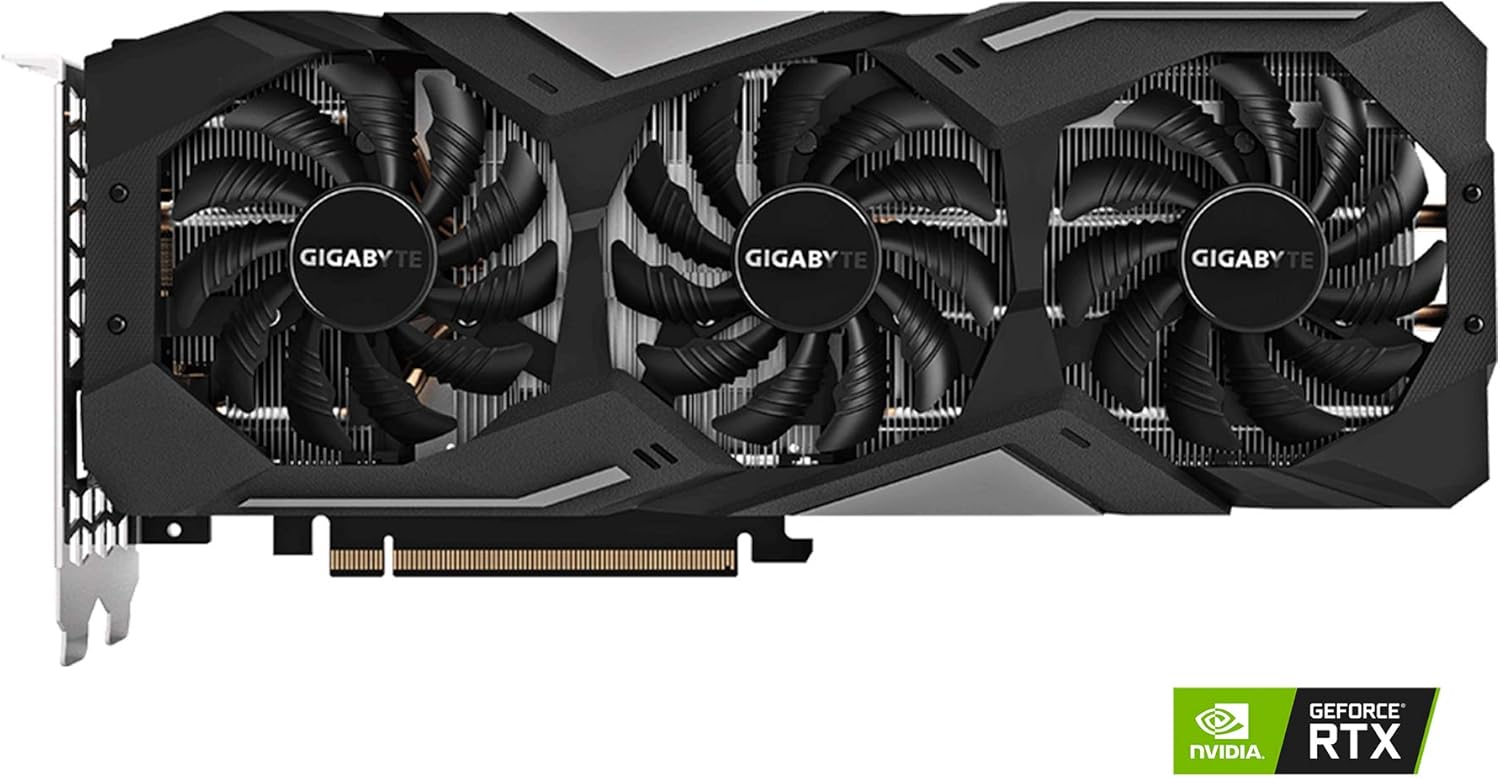 Gigabyte GeForce RTX 2070 GAMING 8G Graphics Card, 3X Windforce Fans, 8GB 256-Bit GDDR6, GV-N2070GAMING-8GC Video Card