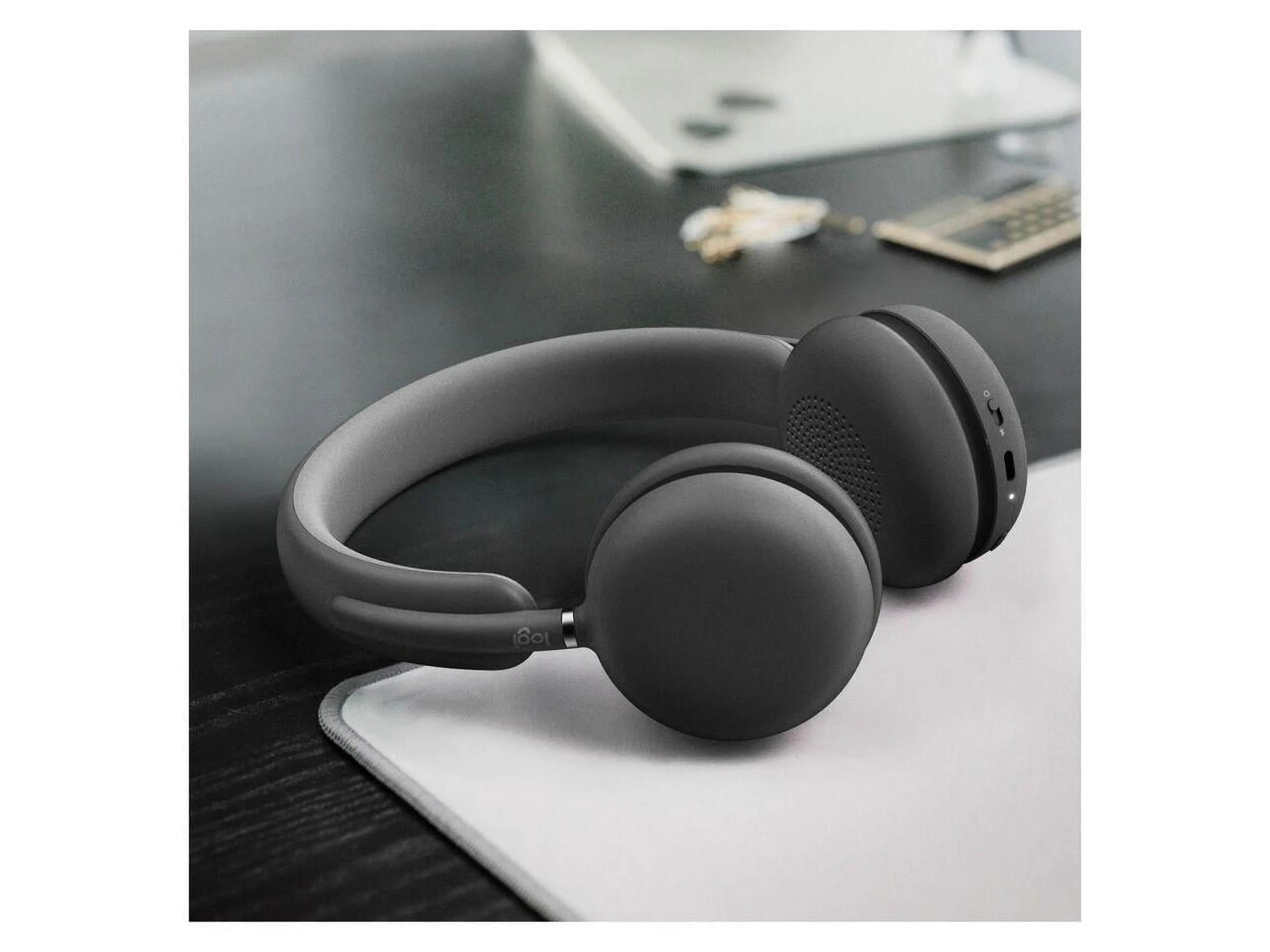 Logitech Zone Wireless 2 Headset - Wireless - Bluetooth - 164 ft - 20 Hz - 20 kHz - Over-the-head - Omni-directional, MEMS Technology Microphone - Graphite