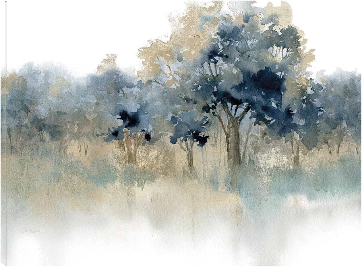 Fine Art Canvas Waters Edge II Canvas Wall Decor by Artist Carol Robinson for Living Room, Bedroom, Bathroom, Kitchen, Office, Bar, Dining & Guest Room - Ready to Hang - 43 in x 32 in