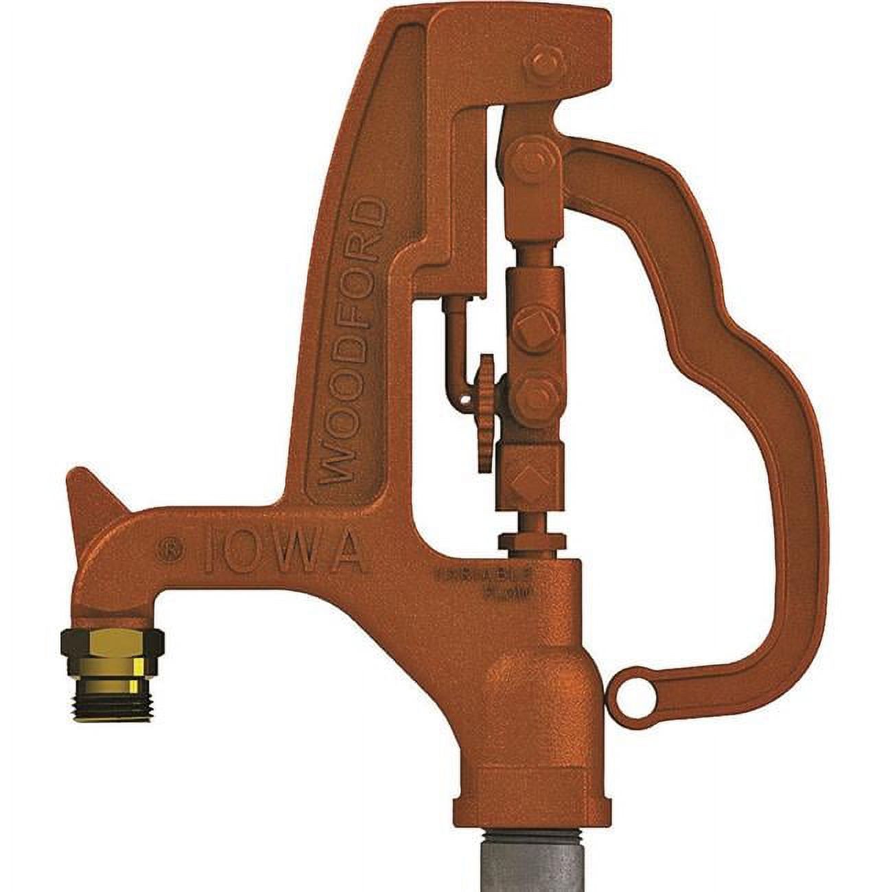 Woodford IOWA Y34-3 Yard Hydrant 3/4 in Inlet 1 in Outlet