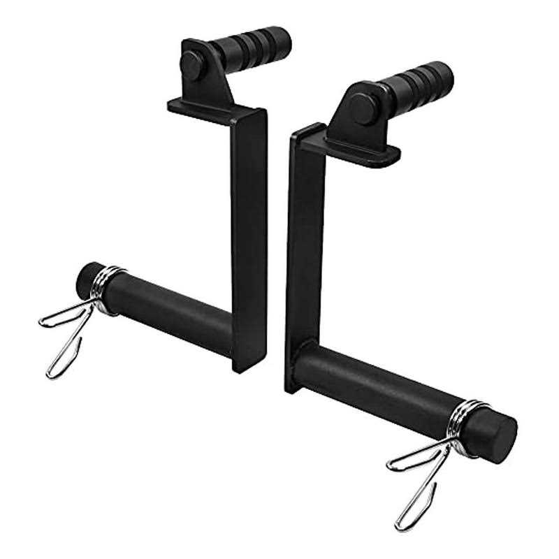 LoGest Farmer Walk Handles Set of 2 Farmers Carry Handles with Clip Collars - Sports Supplies Online Store